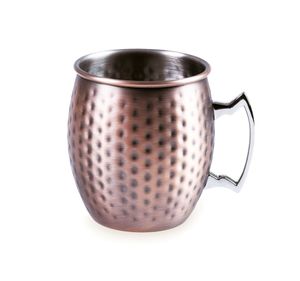 Hovedbilde LACOR Moscow Mule kopp i tradisjonelt hamret design, 550ml
