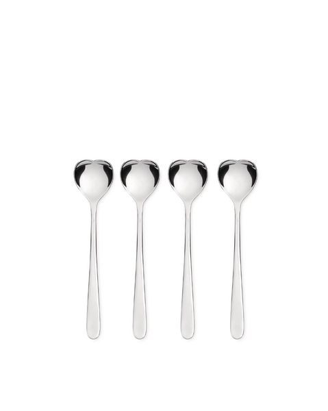 Hjerteformet iskremskjeer 4 stk. By Alessi