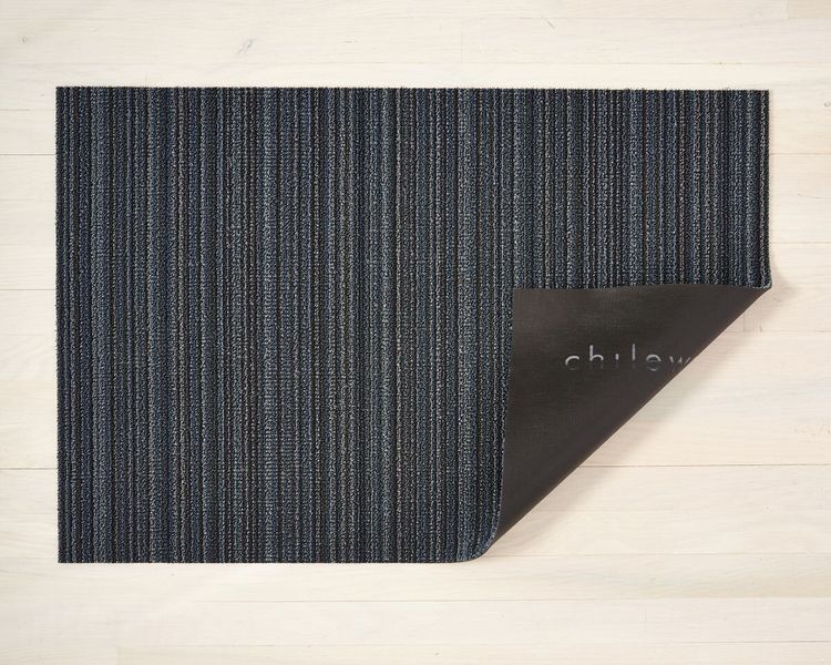 CHILEWICH Skinny Stripe D&oslash;rmatte 46x71cm BLUE