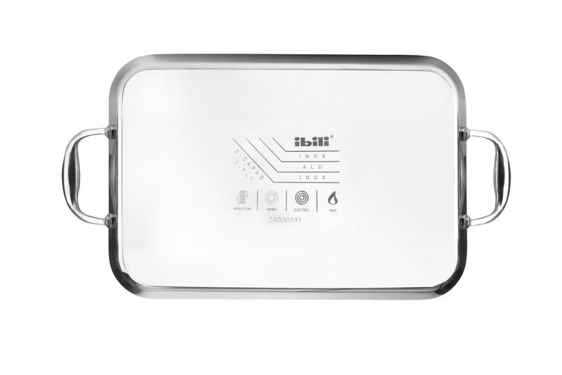Stekeplate i 3-lags st&aring;l | Grillplate for induksjon fra IBILI
