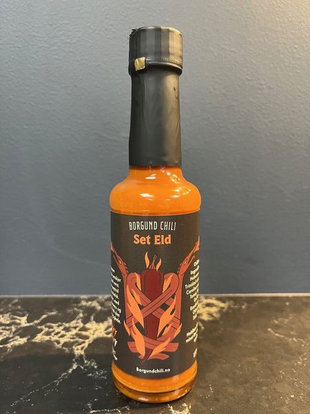BORGUND Chili Set Eld | Veldig sterk chilisaus