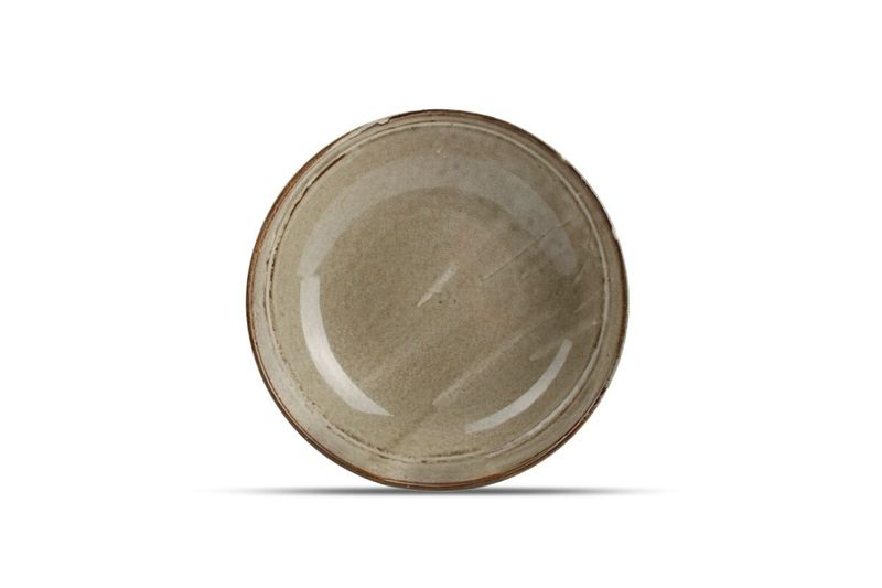 FINE2DINE Ceres Gr&aring;gr&oslash;nn Dyptallerken 22xH6cm