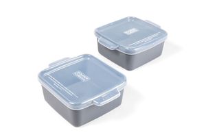 Hovedbilde SOUPER CUBES 2pk Ildfast keramisk form | kvadratisk ...
