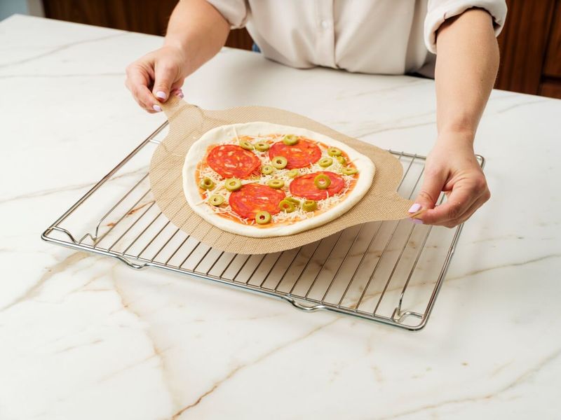 NOSTIK Bakeark i silikon for pizza | &Oslash;29cm