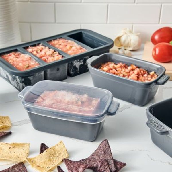 Sopuer Cubes - Silikonformer som kan fryses og settes rett i kikrom for oppvarming. Lag mat for hele uken og frys det ned, og ta det frem for rask og enkel servering.